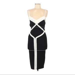 Bebe NWT Color Block Very Stretchy Body-con Dress